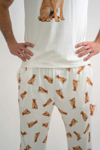 Pijama "Labrador Amarillo" 2