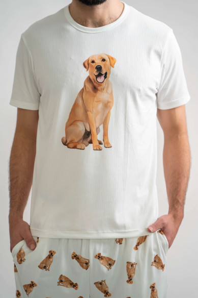 Pijama "Labrador Amarillo"