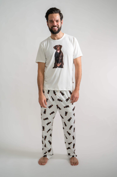 Pijama "Labrador Chocolate"