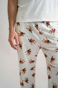 Pijama "Bulldog Francés Canela" 2