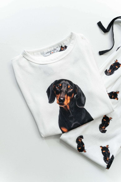 Pijama "Salchicha Negra"