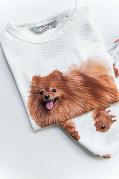 Pijama "Pomerania Canela"