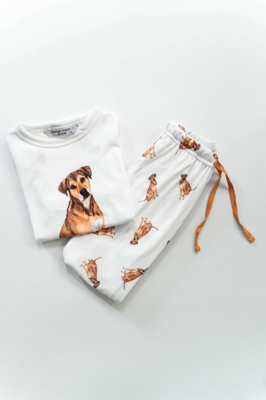 Pijama "Mestizo Cafe"