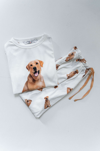 Pijama "Labrador Amarillo"
