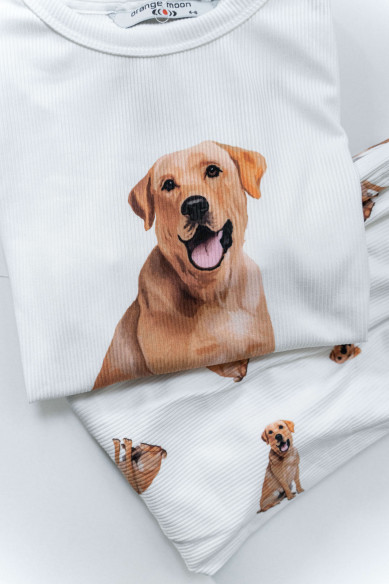 Pijama "Labrador Amarillo"