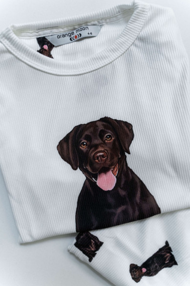 Pijama "Labrador Chocolate"
