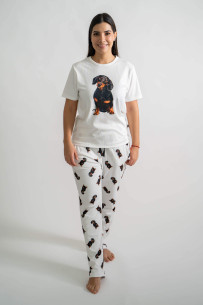 Pijama "Salchicha Negra"