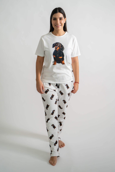 Pijama "Salchicha Negra"
