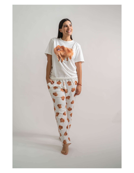 Pijama "Pomerania Canela"