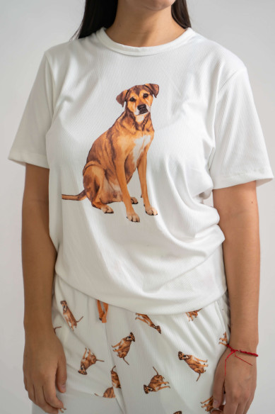 Pijama "Mestizo Cafe"