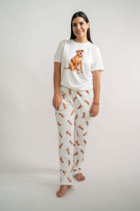 Pijama "Mestizo Cafe"