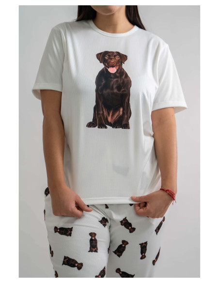 Pijama "Labrador Chocolate"