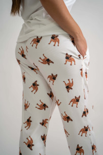 Pijama "Bulldog Francés Canela" 2