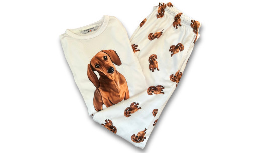 pijama salchicha canela niños