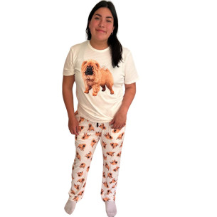 Pijama de Chow Chow Mujer